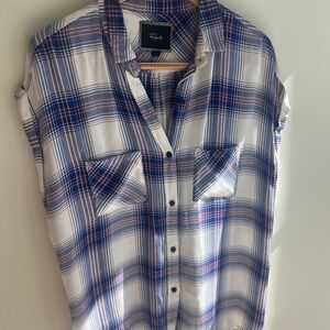 Luxury brand Rails Plaid Summer Shirt